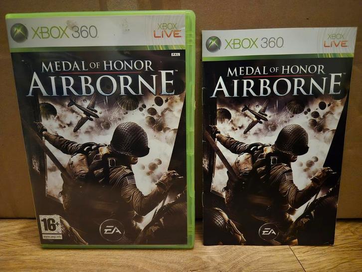 Medal of Honor Airborne XboX 360, Spelcomputers en Games, Games | Xbox 360, Zo goed als nieuw, Shooter, 1 speler, Vanaf 18 jaar