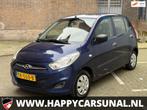 Hyundai I10 1.1 Pure, NIEUWE APK, Voorwielaandrijving, Stof, Gebruikt, Zwart