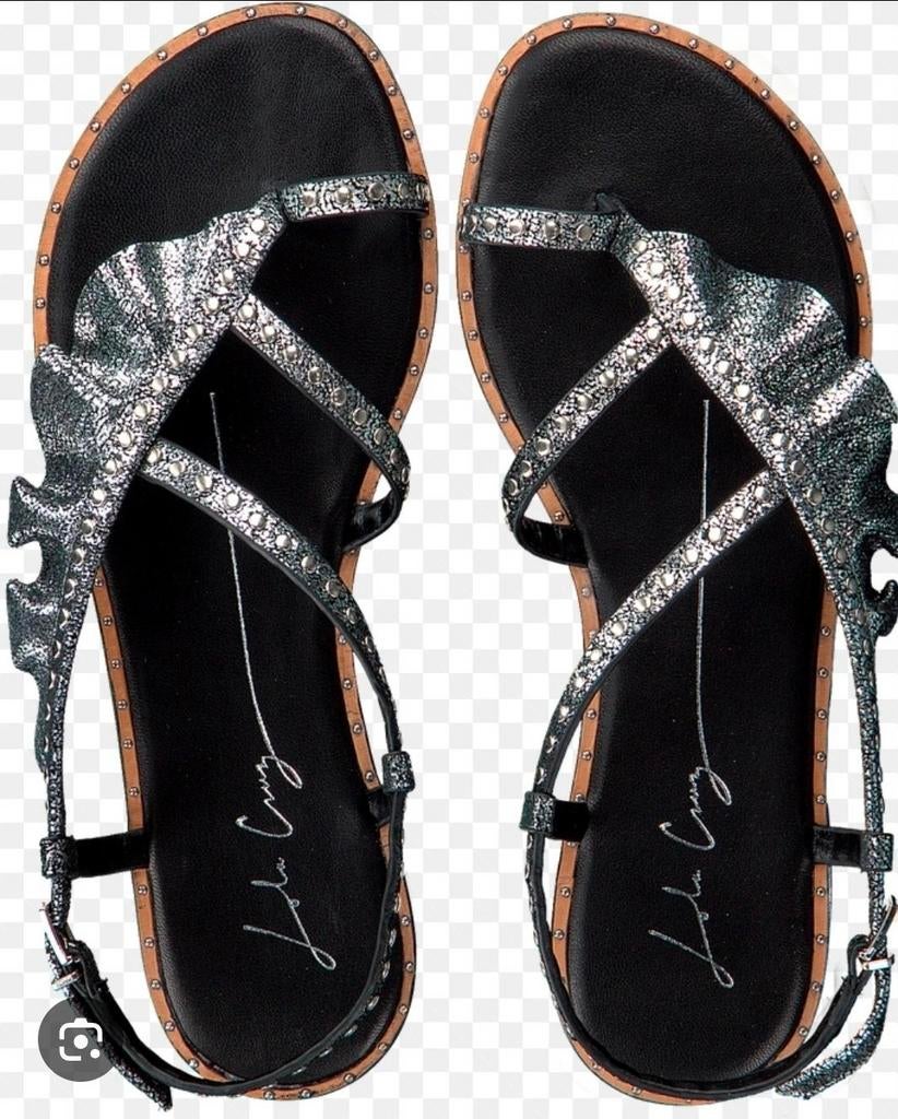 Lola Cruz Sandalen - Maat 38, Kleding | Dames, Schoenen, Lola Cruz, Zwart, Zo goed als nieuw, Sandalen of Muiltjes