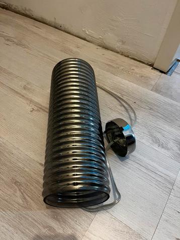 Mooie glazen metallic lamp beschikbaar voor biedingen