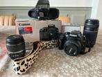 Canon EOS 1000D met lenzen, flitsers en acc, Audio, Tv en Foto, Fotocamera's Digitaal, Spiegelreflex, Canon, Ophalen of Verzenden