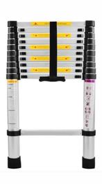 Telescoopladder Nieuw, Doe-het-zelf en Verbouw, Ladders en Trappen, Ophalen of Verzenden, Nieuw, 2 tot 4 meter