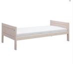 KINDERBED 90X200 WHITEWASH LUXE LATTENBODEM | LIFETIME KIDS, Kinderen en Baby's, Matras, Zo goed als nieuw, 85 tot 100 cm, Ophalen