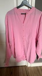 Wafel katoen blouse roze  one size, Ophalen of Verzenden, Gedragen, Roze