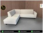 GRATIS LEVERING Goossens Hoekbank Grijs 255x220 GEREINIGD, Huis en Inrichting, Banken | Bankstellen, 250 tot 300 cm, Hoekbank