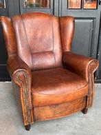 Schapenleren Joris Fauteuil, Huis en Inrichting, Fauteuils, Ophalen, Gebruikt, Joris, Www.plein5living.nl