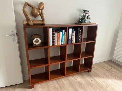 Boekenkast Kersenhout, Huis en Inrichting, Kasten | Boekenkasten, Gebruikt, 150 tot 200 cm, 100 tot 150 cm, 25 tot 50 cm, Kersenhout
