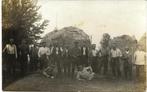 POLEN? FOTOKAART 1918 LANDARBEIDERS OOGSTEN -DUITS nr 637, Verzenden, Voor 1920, Duitsland