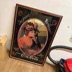Vintage Coca Cola Schilderij Spiegel, Antiek en Kunst, Ophalen