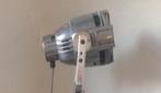 Mooie metalen theaterlamp omgebouwd naar 220V, Ophalen of Verzenden, Zo goed als nieuw