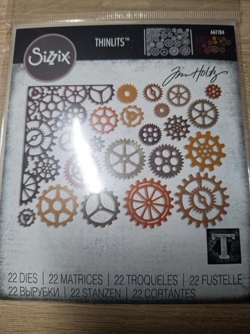 thinlits tim Holtz mal diverse verschillende., Hobby en Vrije tijd, Kaarten | Zelf maken, Nieuw, Pons of Mal, Overige thema's