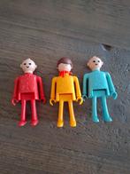 Playmobil vintage - 3 poppetjes / figuurtjes, Ophalen of Verzenden, Gebruikt