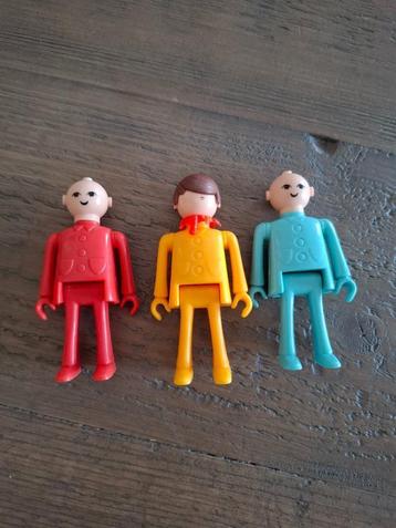 Playmobil vintage - 3 poppetjes / figuurtjes beschikbaar voor biedingen