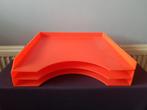 3x DBGM Tico Audiograph stapelbare LP houders (oranje), Ophalen