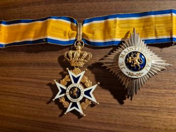 Grootofficier Orde Oranje-Nassau onderscheiding medaille beschikbaar voor biedingen