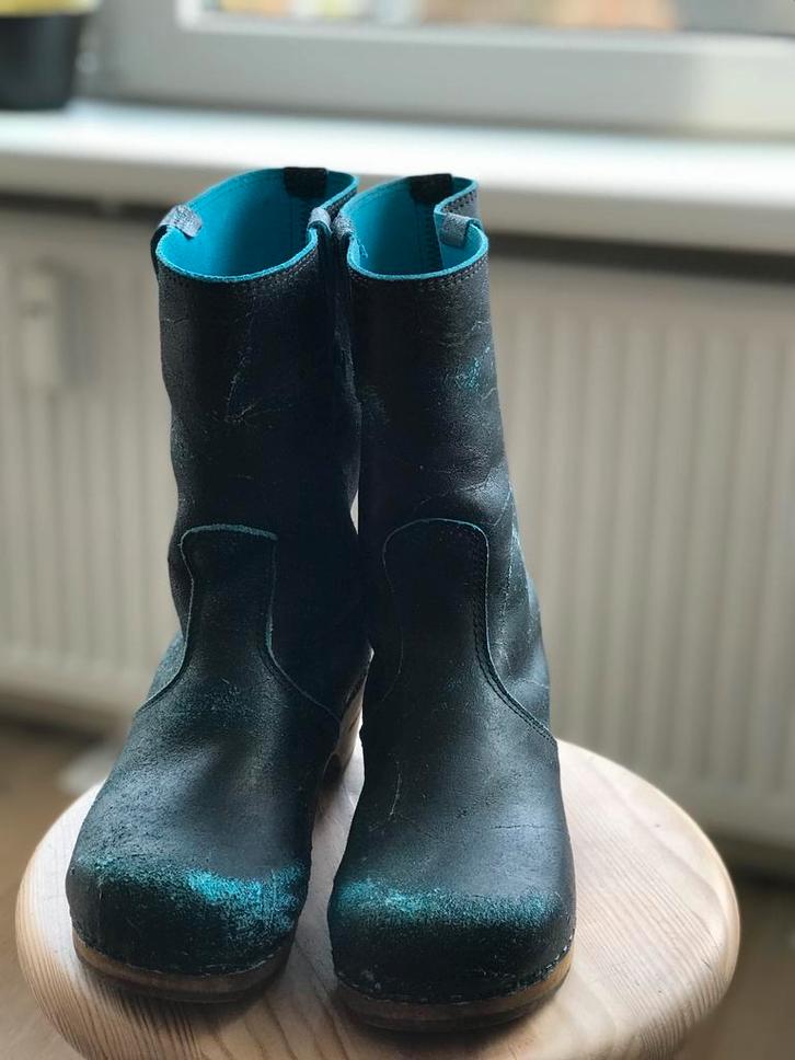 Sanita’s klomplaarzen 38, Kleding | Dames, Schoenen, Nieuw, Overige typen, Blauw, Ophalen of Verzenden