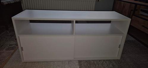 Ikea Spiksmed lichtgrijs tv-meubel 97x32 cm, Huis en Inrichting, Kasten | Televisiemeubels, Zo goed als nieuw, Minder dan 100 cm