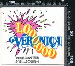 Sticker: Veronica - Meer dan een miljoen, Verzamelen, Stickers, Film, Tv of Omroep, Ophalen of Verzenden, Zo goed als nieuw