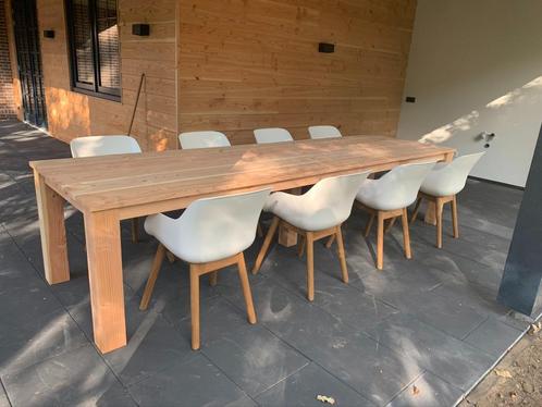 Tuintafel Klassiek | Douglas Hout | 4 tot 12 personen, Tuin en Terras, Tuintafels, Nieuw, Rechthoekig, Hout, Ophalen of Verzenden