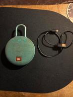 JBL Clip 3 Draagbare Bluetooth Speaker - Mintgroen, Audio, Tv en Foto, Luidsprekers, Gebruikt, JBL, Overige typen, Ophalen of Verzenden