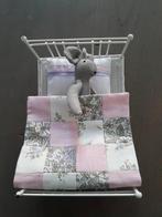 Poppenhuis deken/sprei met kussen voor bv Maileg, Ophalen of Verzenden, Poppenhuis