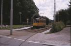 h104: dia van HTM PCC 11??, bij Hoornbrug, '80s, Verzamelen, Ophalen of Verzenden, Gebruikt, Tram, Overige typen