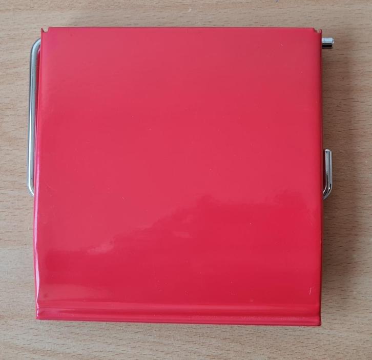 WC-Rol Houder Rood - Brabantia - jaren 70, Huis en Inrichting, Badkamer | Badtextiel en Accessoires, Gebruikt, Overige typen, Rood