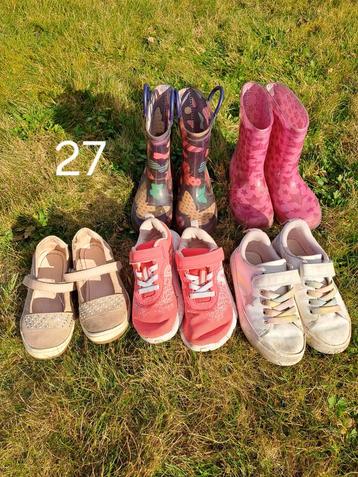 Schoenen en laarzen maat 27 beschikbaar voor biedingen