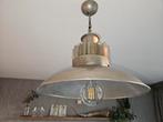 Industriele hanglamp, Huis en Inrichting, Lampen | Hanglampen, Ophalen of Verzenden, Zo goed als nieuw, Minder dan 50 cm