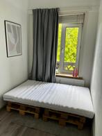 4 Euro pallets, 40€ (+ matras, 10€), Ophalen, Gebruikt, Pallet, Minder dan 200 cm