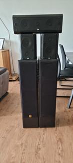 Speakerset Pulsar/IQ, Overige merken, Front, Rear of Stereo speakers, Gebruikt, Ophalen of Verzenden