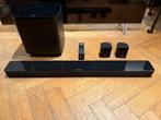 Bose Soundbar set compleet met subwoofer + surroundspeakers, Soundbar, 70 watt of meer, Zo goed als nieuw, Overige spelers