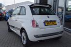 Fiat 500 0.9 TwinAir Lounge | Gucci | Airco | APK 4-2026 !, Auto's, Voorwielaandrijving, Euro 5, Gebruikt, Zwart