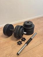 Verstelbare Dumbbellset - 24kg, Sport en Fitness, Fitnessmaterialen, Ophalen, Gebruikt, Rug, Dumbbell
