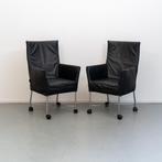 8 Montis Chaplin Flex - zwart leder met verstelbare rug, Ophalen of Verzenden, Zo goed als nieuw, Leer