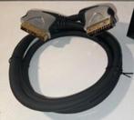 Scart kabel + scart tulp converter, Ophalen of Verzenden, Zo goed als nieuw, Minder dan 2 meter, Scartkabel