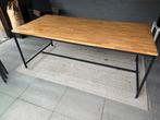 Industriele eettafel, Ophalen, 50 tot 100 cm, Zo goed als nieuw, Vijf personen of meer