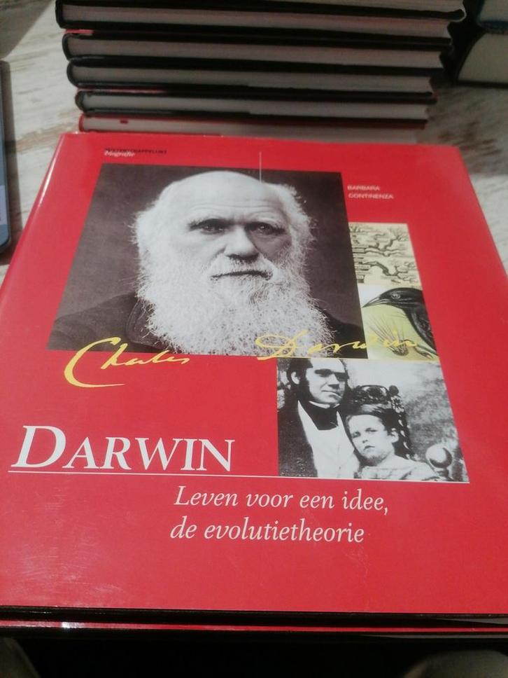 Charles Darwin Leven voor een idee, de evolutietheorie, Boeken, Biografieën, Zo goed als nieuw, Ophalen of Verzenden