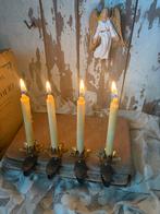 4 oude Duitse kerstboom knijpers, Diversen, Kerst, Ophalen of Verzenden, Gebruikt