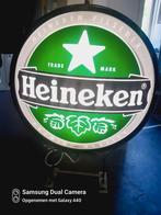 Mooie Heineken buiten verlichting 80 doorse, Ophalen of Verzenden, Zo goed als nieuw, Reclamebord, Plaat of Schild, Heineken