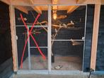 Volière panelen, Dieren en Toebehoren, Ophalen, Zo goed als nieuw, Aluminium, Volière