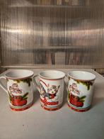 Kerst bekers met poezen, Ophalen of Verzenden