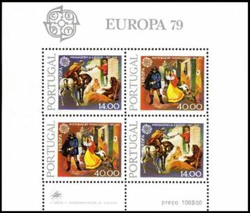 PORTUGAL 1979 EUROPA-CEPT Blokje, Michel: B-27, Postfris. beschikbaar voor biedingen