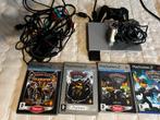 PlayStation 2 Slim (Silver) + 2 Controllers + Games, Ophalen, Met 2 controllers, Zilver, Slim