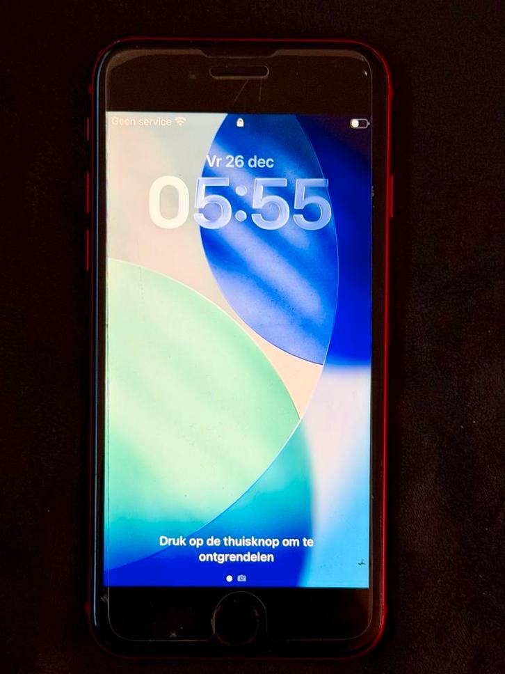 iPhone SE Red 64GB, Telecommunicatie, Mobiele telefoons | Apple iPhone, Gebruikt, Zonder abonnement, Zonder simlock, Rood, Ophalen