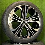 Originele 21 inch Mercedes velgen met winterbanden EQE EQS, Ophalen, Gebruikt, 265 mm, Banden en Velgen