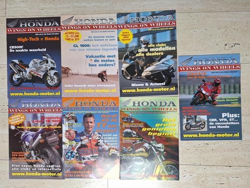 Honda magazines Wings on wheels, Motoren, Handleidingen en Instructieboekjes, Honda, Ophalen of Verzenden