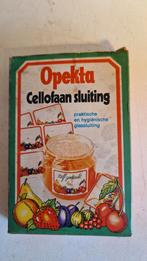 Opekta Cellofaan sluiting - Vintage verpakking, Verzamelen, Ophalen of Verzenden, Zo goed als nieuw