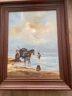 Schilderij  Strandtafereel Cornelissen, Antiek en Kunst, Kunst | Schilderijen | Klassiek, Ophalen