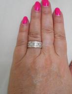 Zilveren vintage ring maat 18.65 nr.211, 18 tot 19, Verzenden, Zo goed als nieuw, Dame